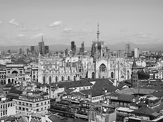 Image showing Duomo di Milano Cathedral in Milan