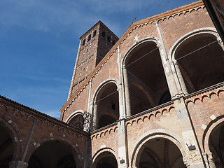 Image showing Sant Ambrogio church in Milan