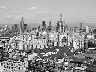 Image showing Duomo di Milano Cathedral in Milan