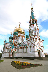Image showing Orthodox Temple, West Siberia, Omsk