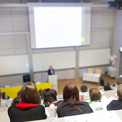 Image showing Lecture at university.