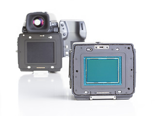 Image showing professional medium format proffesional digital camera