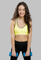 Image showing Fitness girl