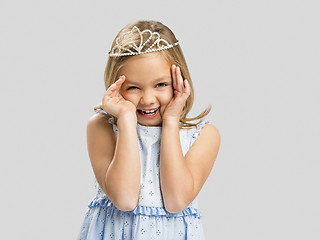 Image showing Cute little princess