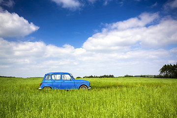 Image showing old vintage car 