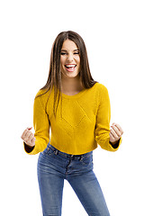 Image showing Happy girl