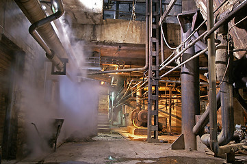 Image showing Old abandoned factory