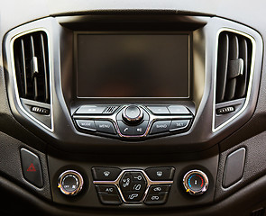 Image showing Modern car dashboard. 