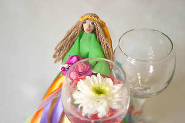 Image showing hand made doll of summer