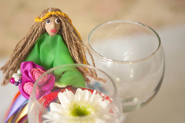 Image showing hand made doll of summer