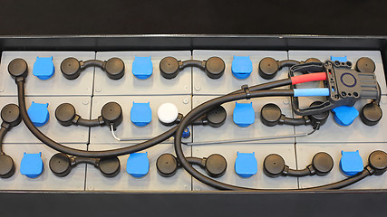 Image showing Forklift Batteries