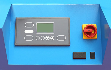 Image showing Machine Control Panel