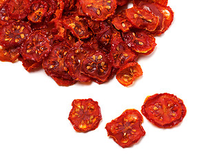 Image showing Dried slices of tomato