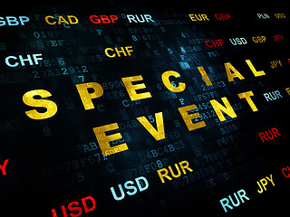 Image showing Business concept: Special Event on Digital background