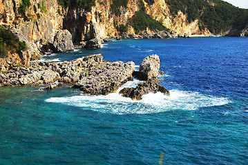 Image showing Ionian seaside