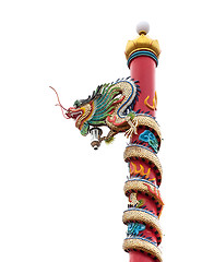 Image showing Chinese Dragon Statue