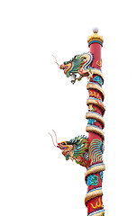 Image showing Chinese Dragon Statue