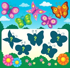 Image showing Butterfly riddle theme image 3