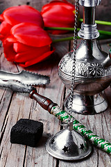 Image showing Stylish Arabic hookah