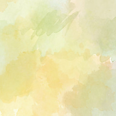 Image showing Abstract vector hand-drawn watercolor background