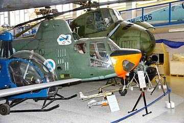 Image showing Interior view of The Aviation Museum in Vantaa