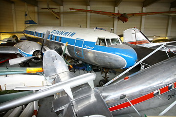 Image showing Interior view of The Aviation Museum in Vantaa