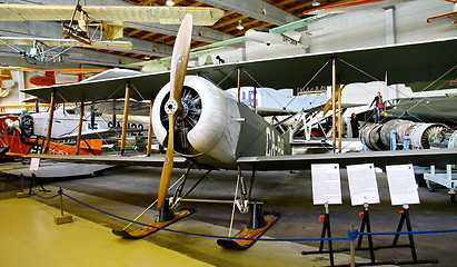 Image showing Interior view of The Aviation Museum in Vantaa