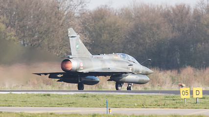 Image showing LEEUWARDEN, NETHERLANDS - APRIL 11, 2016: French Air Force Dassa