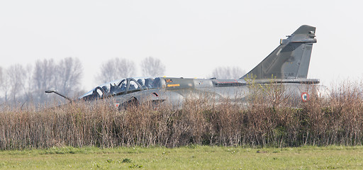 Image showing LEEUWARDEN, NETHERLANDS - APRIL 11, 2016: French Air Force Dassa