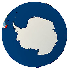 Image showing Political Antarctica map