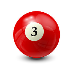 Image showing billiard ball 3