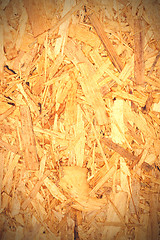 Image showing recycled pressed tree shavings