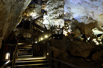 Image showing Paradise cave, Quang Binh, Vietnam travel, heritage