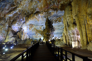 Image showing Paradise cave, Quang Binh, Vietnam travel, heritage