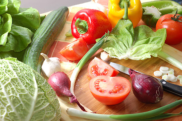 Image showing Fresh Vegetables