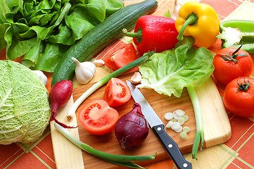 Image showing Fresh Vegetables