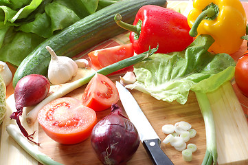 Image showing Fresh Vegetables