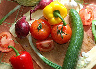 Image showing Fresh Vegetables