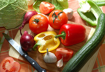 Image showing Fresh Vegetables