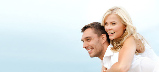 Image showing couple at seaside