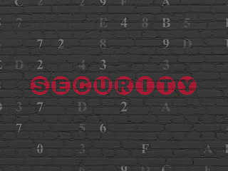 Image showing Privacy concept: Security on wall background