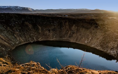 Image showing Kerid volcanic crater lake