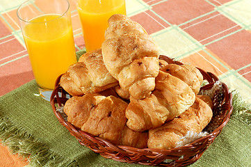 Image showing Sunny morning breakfast