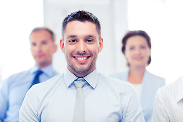 Image showing businessman in office