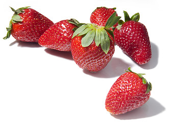 Image showing Strawberries