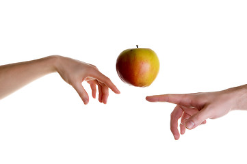 Image showing Apple illusion