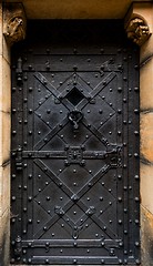 Image showing Unique door closeup