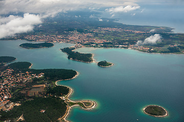 Image showing Croatia aerial view