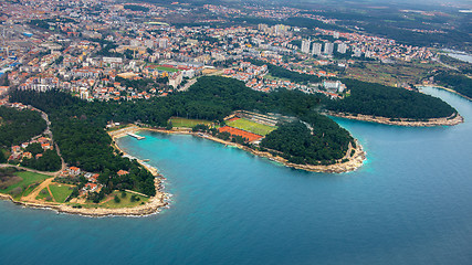 Image showing Croatia aerial view