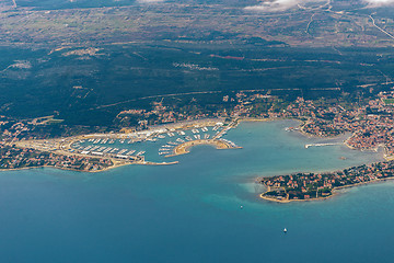 Image showing Croatia aerial view